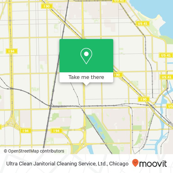Ultra Clean Janitorial Cleaning Service, Ltd. map