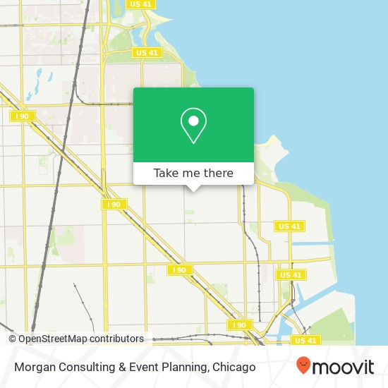 Morgan Consulting & Event Planning map