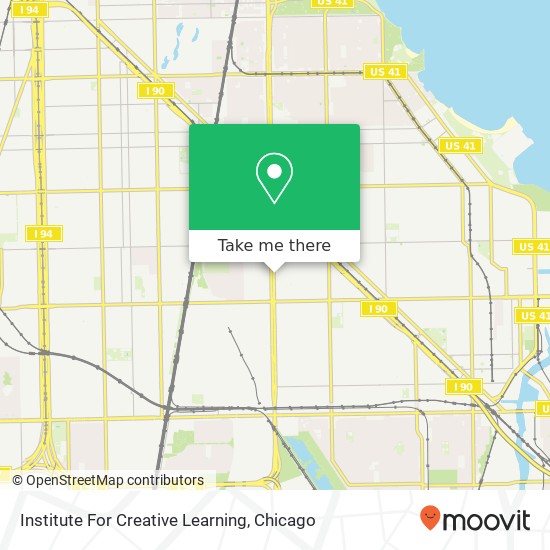 Institute For Creative Learning map