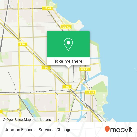 Josman Financial Services map