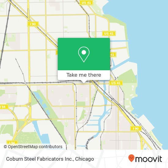 Coburn Steel Fabricators Inc. map