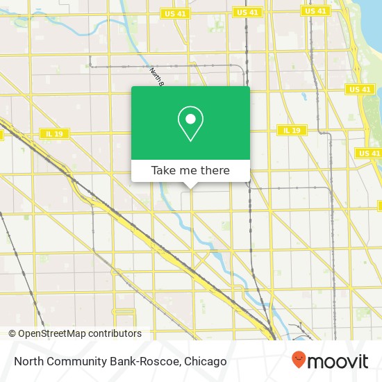 North Community Bank-Roscoe map