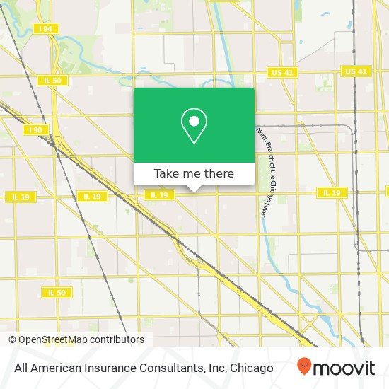 Mapa de All American Insurance Consultants, Inc