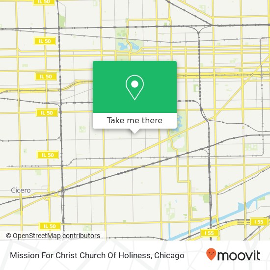Mission For Christ Church Of Holiness map