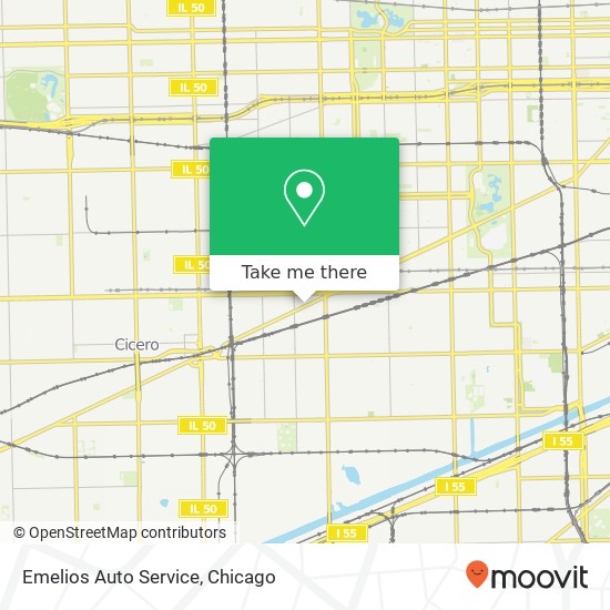 Emelios Auto Service map
