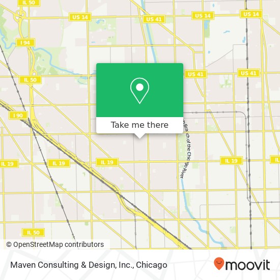 Mapa de Maven Consulting & Design, Inc.