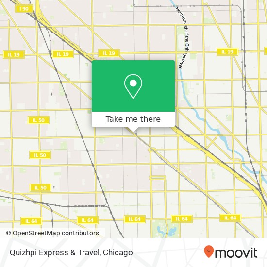 Quizhpi Express & Travel map