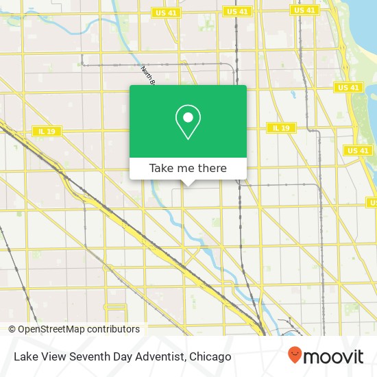 Lake View Seventh Day Adventist map