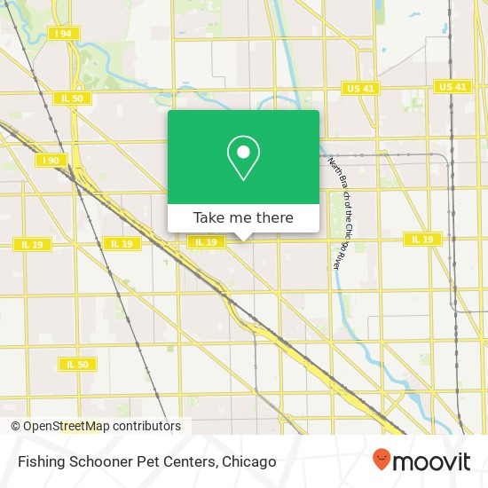 Fishing Schooner Pet Centers map