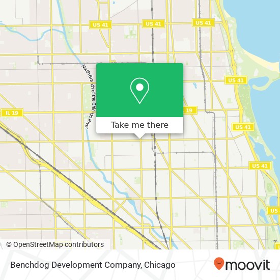 Benchdog Development Company map