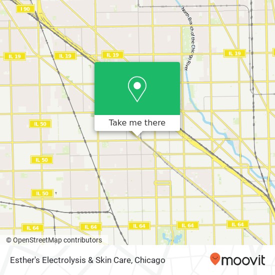 Esther's Electrolysis & Skin Care map