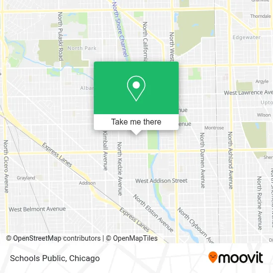 Schools Public map