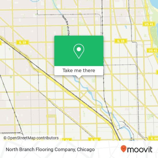 North Branch Flooring Company map