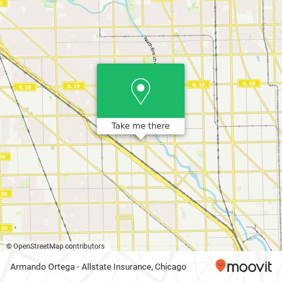 Armando Ortega - Allstate Insurance map