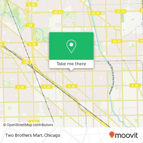 Mapa de Two Brothers Mart