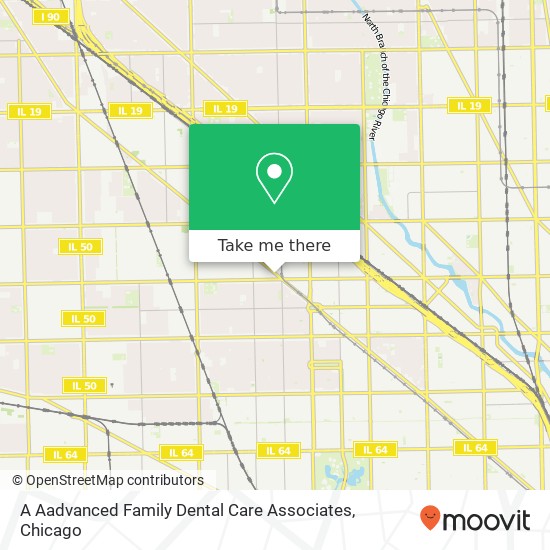 A Aadvanced Family Dental Care Associates map