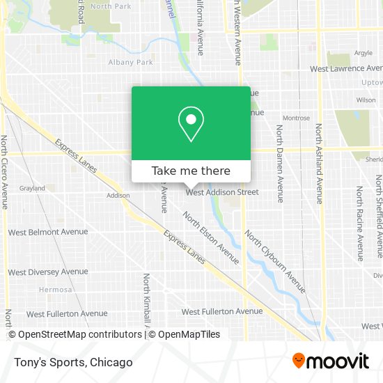Mapa de Tony's Sports