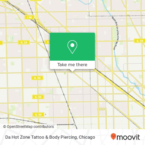 Da Hot Zone Tattoo & Body Piercing map