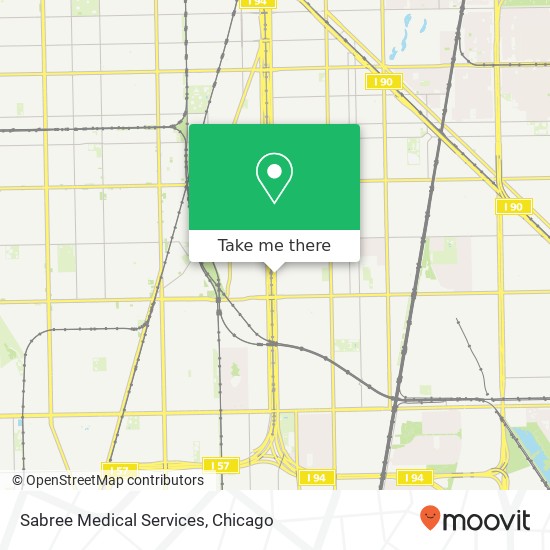 Sabree Medical Services map