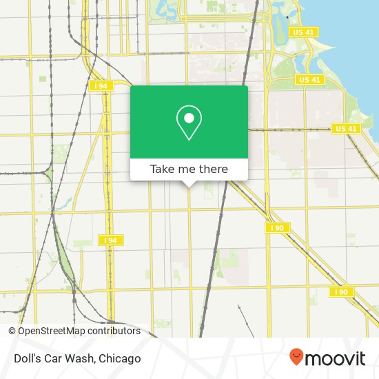 Doll's Car Wash map