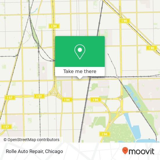 Rolle Auto Repair map