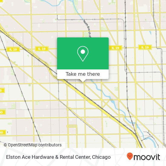 Elston Ace Hardware & Rental Center map