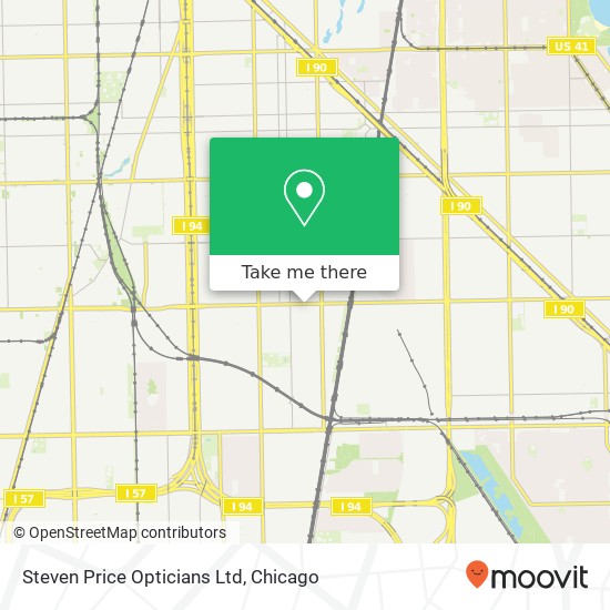 Mapa de Steven Price Opticians Ltd