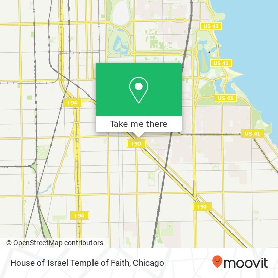 Mapa de House of Israel Temple of Faith