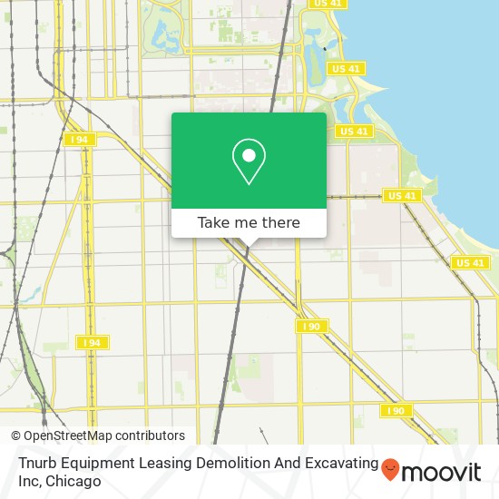Tnurb Equipment Leasing Demolition And Excavating Inc map