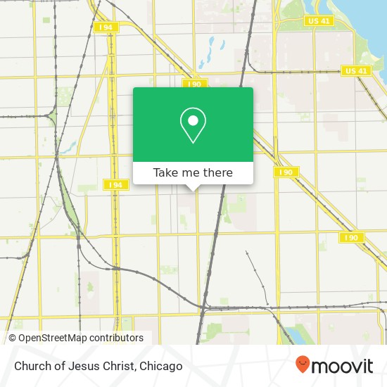 Church of Jesus Christ map