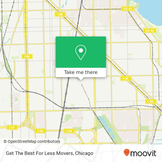 Mapa de Get The Best For Less Movers