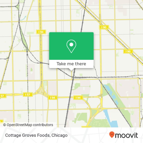 Cottage Groves Foods map