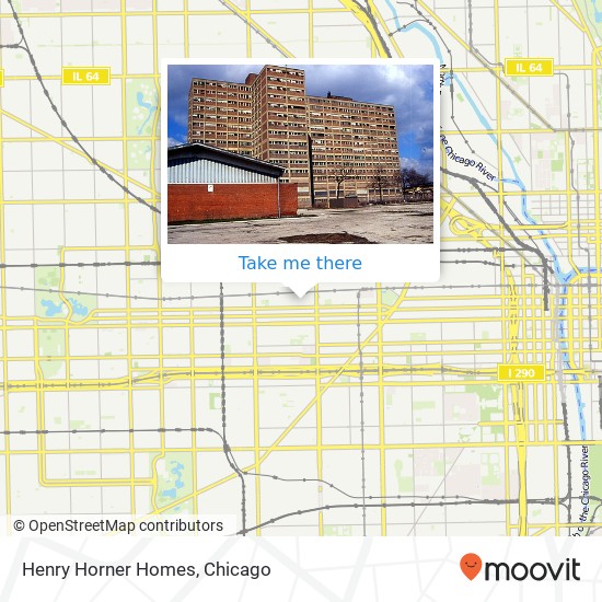 Henry Horner Homes map