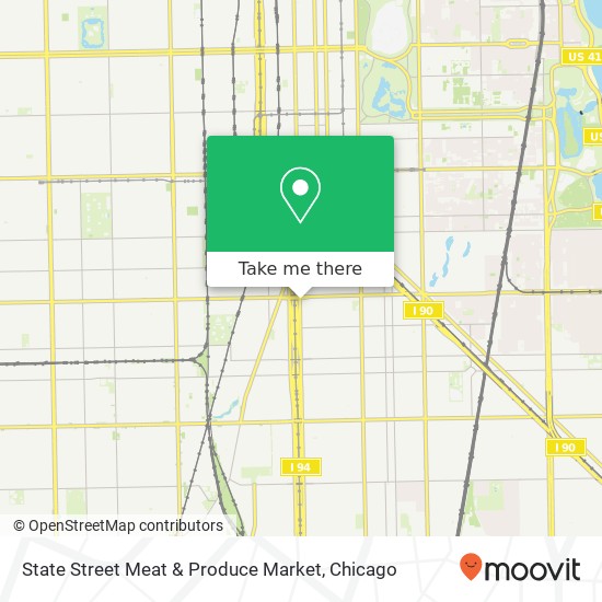 State Street Meat & Produce Market map