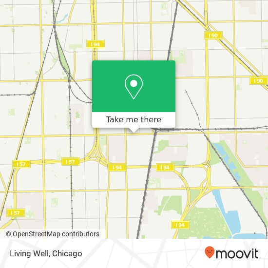 Living Well map