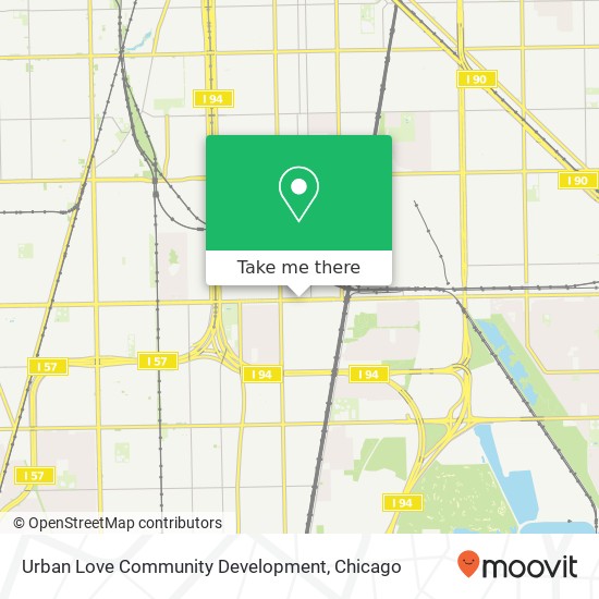 Mapa de Urban Love Community Development