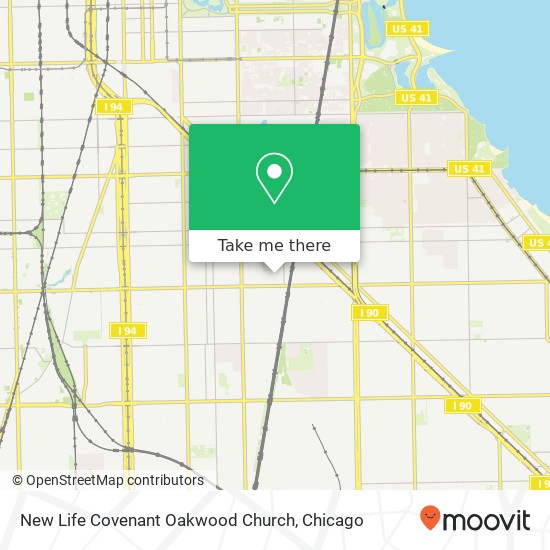 New Life Covenant Oakwood Church map