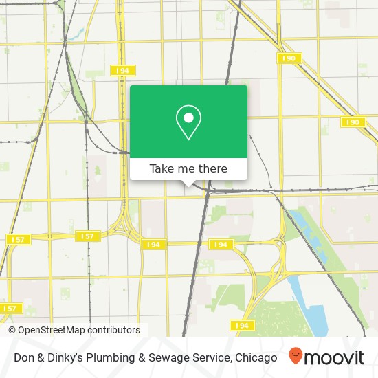 Mapa de Don & Dinky's Plumbing & Sewage Service