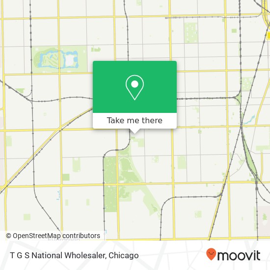 T G S National Wholesaler map