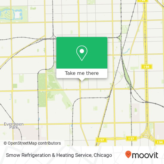 Mapa de Smow Refrigeration & Heating Service