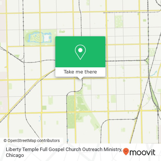 Liberty Temple Full Gospel Church Outreach Ministry map