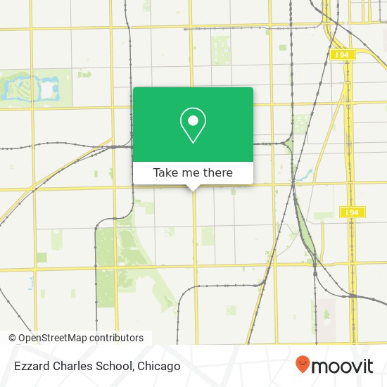 Mapa de Ezzard Charles School