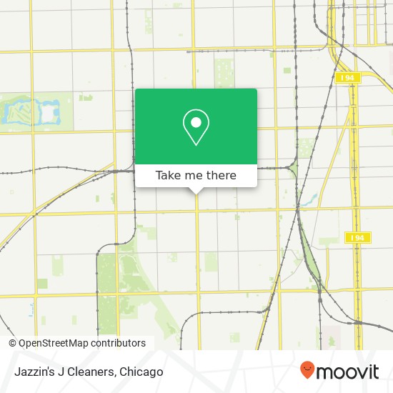 Jazzin's J Cleaners map