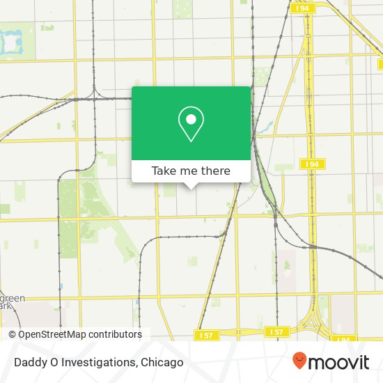 Daddy O Investigations map