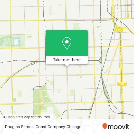 Douglas Samuel Const Company map