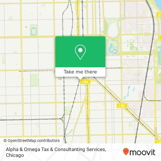 Alpha & Omega Tax & Consultanting Services map