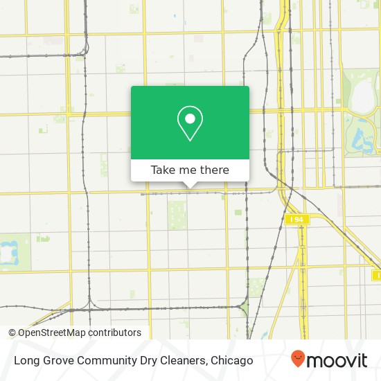 Mapa de Long Grove Community Dry Cleaners