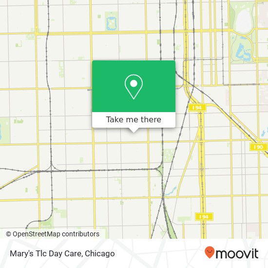 Mapa de Mary's Tlc Day Care