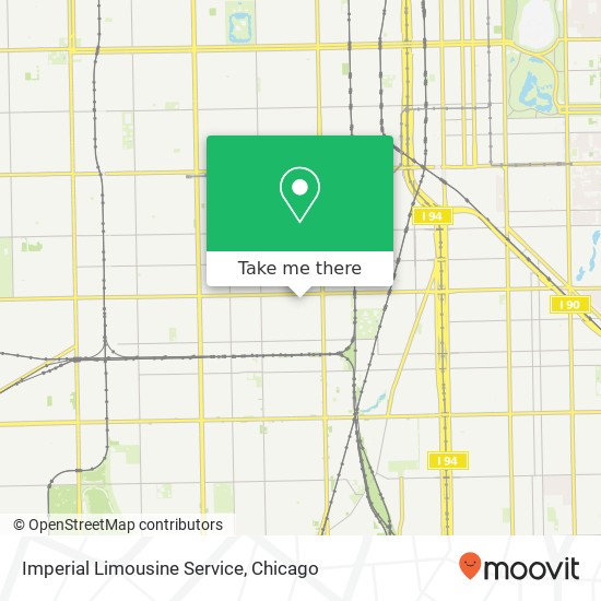 Imperial Limousine Service map