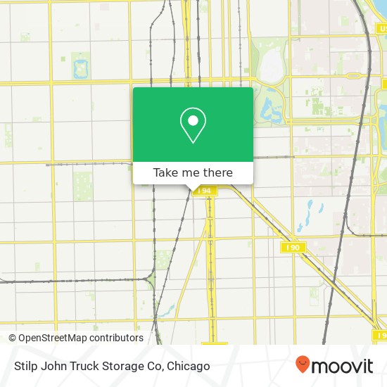 Stilp John Truck Storage Co map